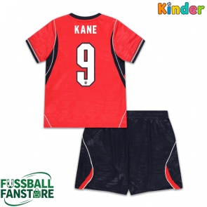 England Harry Kane #9 Replik Auswärtstrikot Kinder WM 2026 Kurzarm (+ Kurze Hosen)